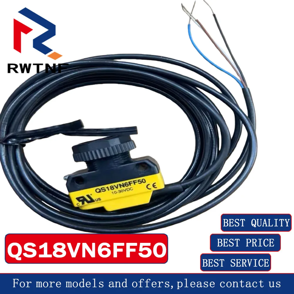 Brand New Genuine QS18VN6FF50 Banner Photoelectric switch sensor,100% original warehouse stock