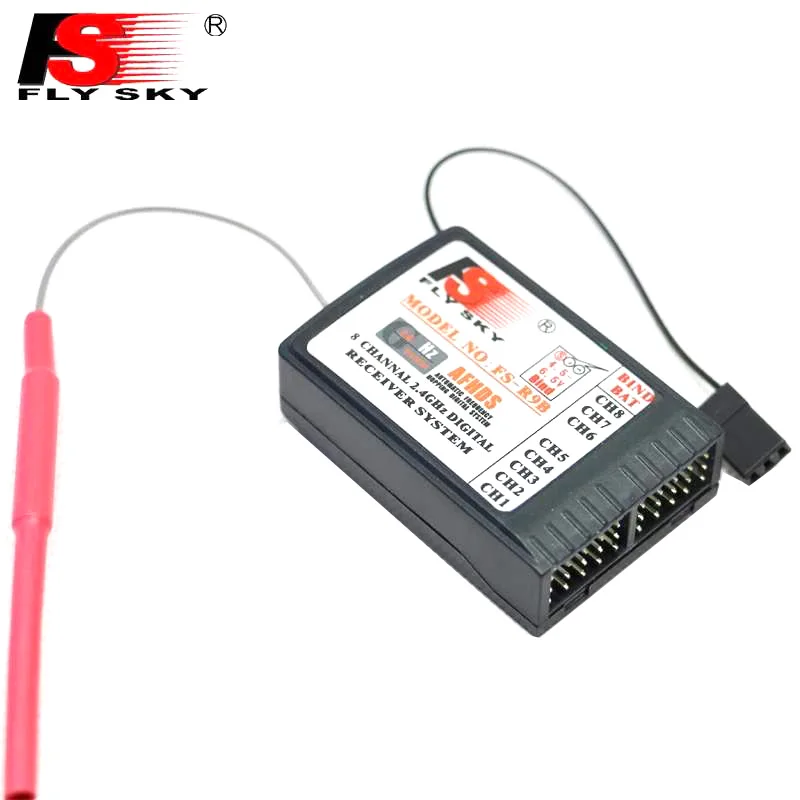 FS-R9B Receiver FS Flysky 2.4GHz Digtal 8CH Receptor for Turnigy 9X FS- TH9B 9CH for i6 i10 T6 CT6B Transmitter Remote Control