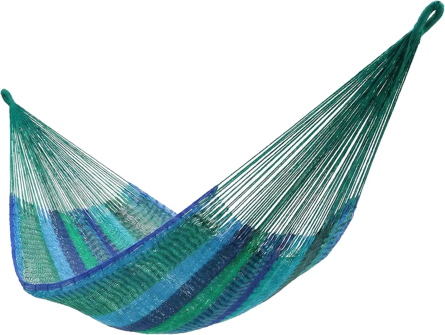 Sunnydaze Handwoven XXL Thick Cord Mayan Double Hammock for Outside - 625-Pound Capacity Heavy-Duty Outdoor Hammock - Tropical L