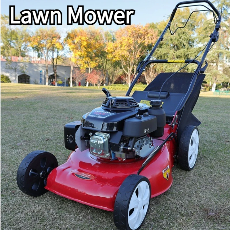 Four Stroke Self-propelled Lawn Mower Gasoline Lawn Mower Power Lawn Mower Hand Push Lawn Mower