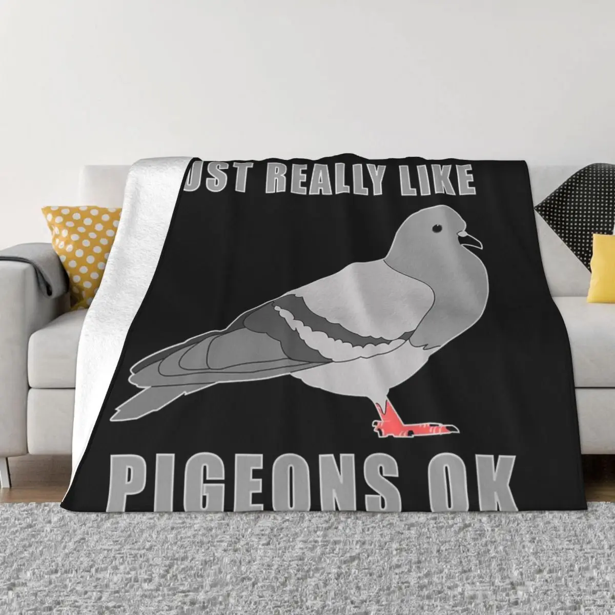 

I Just Really Like Pigeons Ok Plush Blanket Winter Blankets Blankets And Blankets Throw Blanket