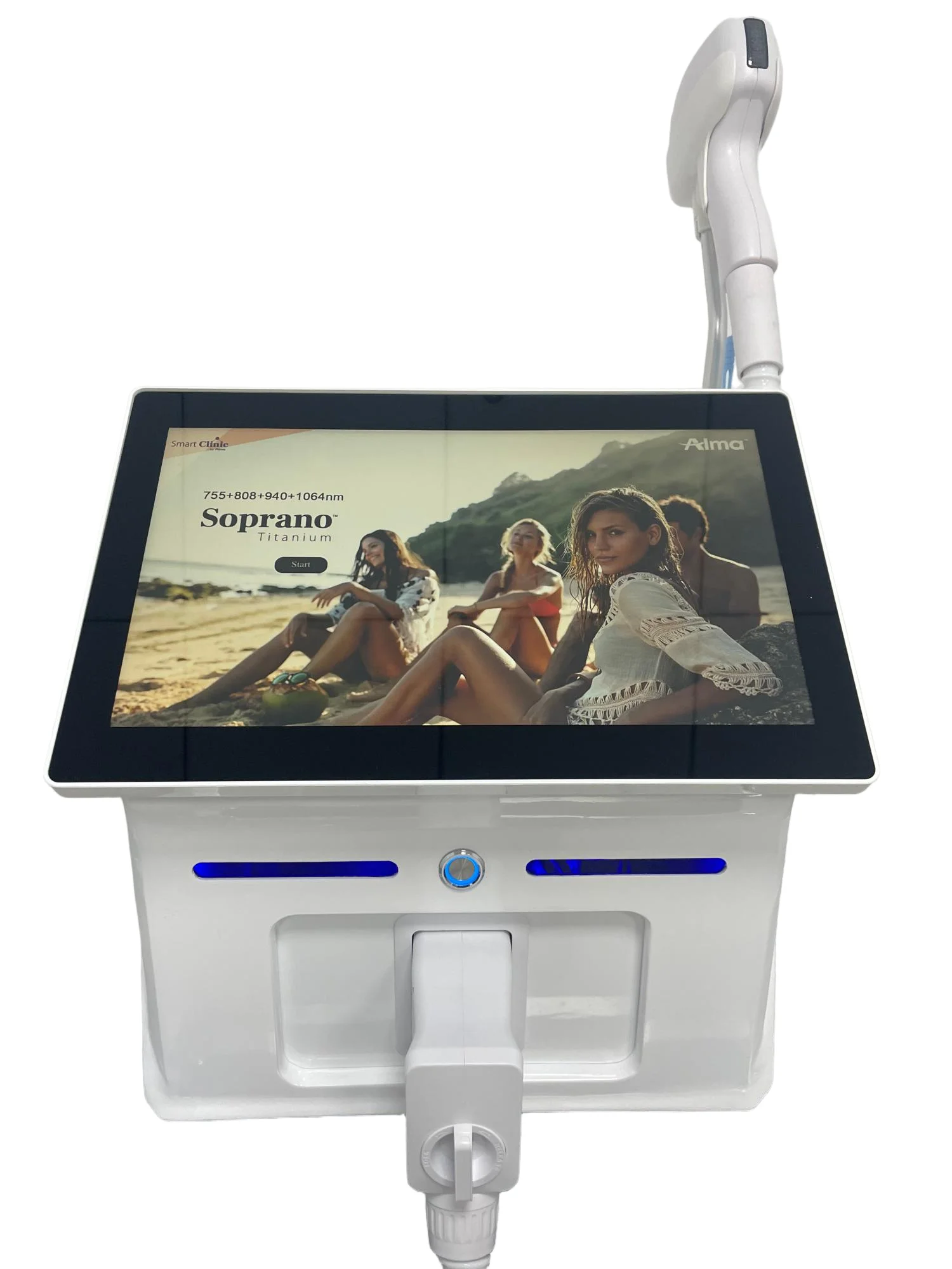 ‌ 2025 المهنية 4000 واط الجليد التبريد ديود إزالة الشعر بالليزر 4 موجات 755 940 1064 808nm جهاز دائم غير مؤلم ‌