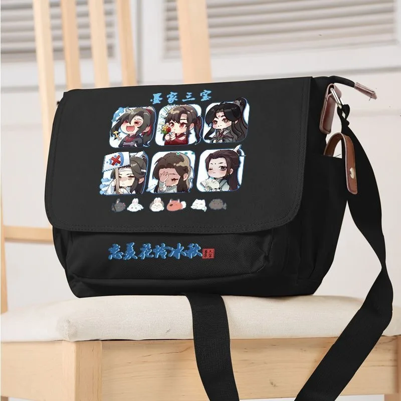 Bênção oficial do céu, tian guan ci fu, grandmaster do cultivo demoníaco, anime mensageiro bolsa de ombro crossbody escola menina