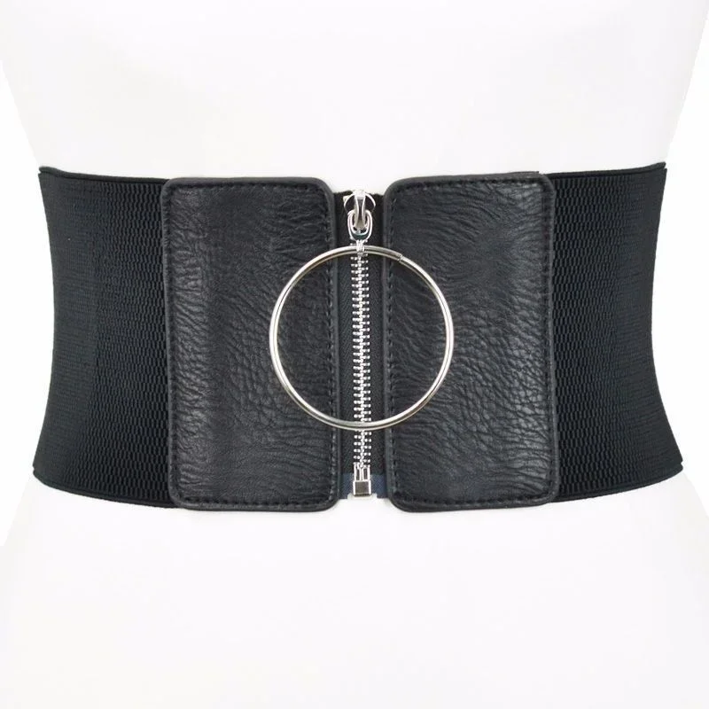 Corset décoratif à la mode pour femmes, ceinture large, Cummerbund de musculation, accessoires vestisenspour dames, 1PC