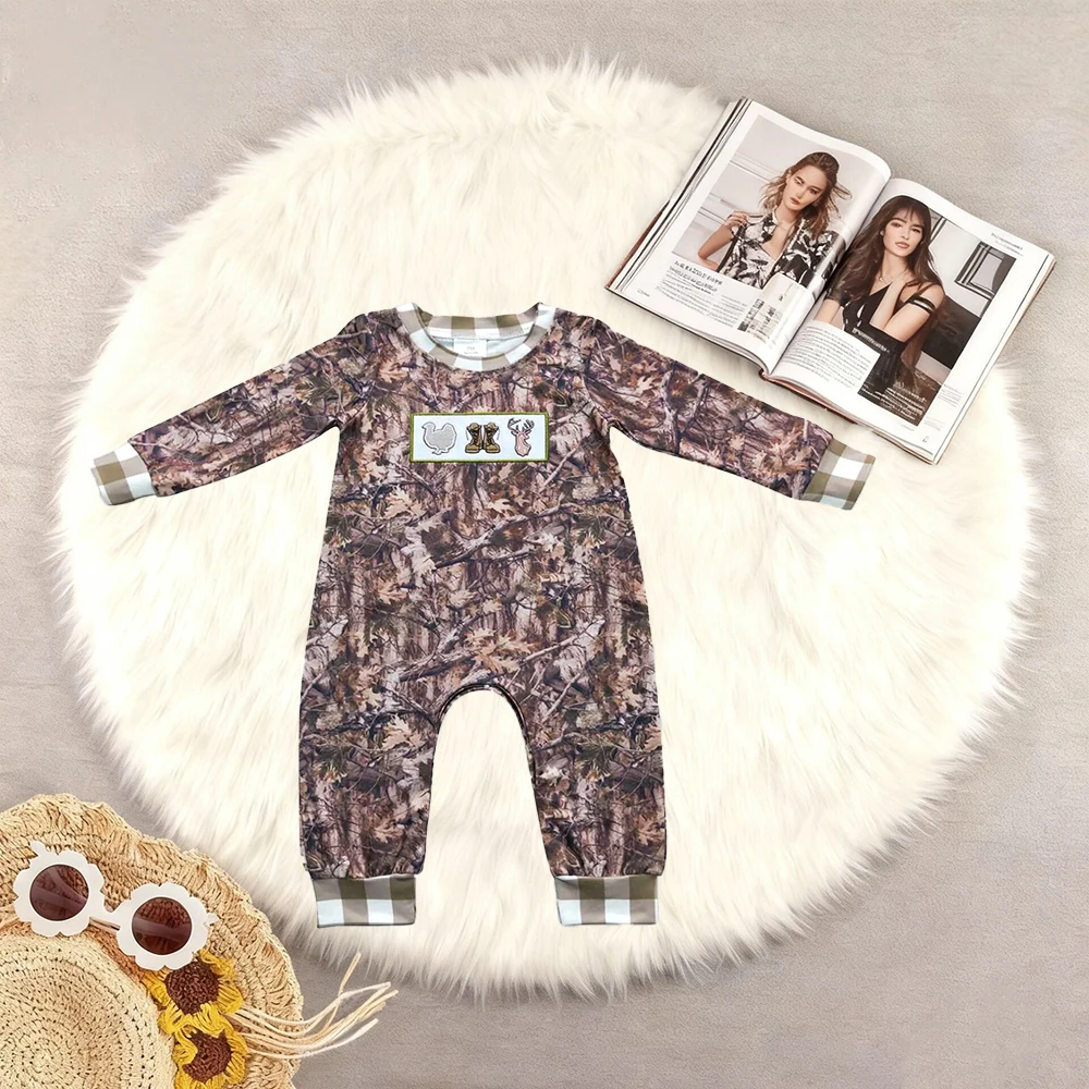 

10.14 Зимние комбинезоны для маленьких мальчиков, охотничьи сапоги для маленьких мальчиков, осенние комбинезоны с камуфляжем в Турции и оленем