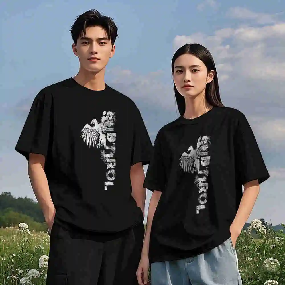 South Tyrol Eagle Coat Of Arms Tyrolean Alps Heritage Austrian Culture Short Sleeve Tee 100% Cotton T-Shirt view 3