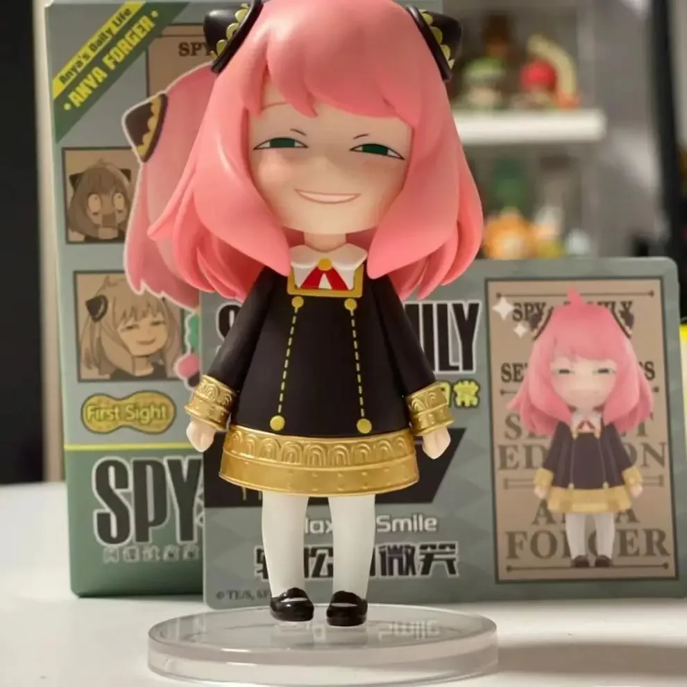 2026 SPY×FAMILY Anya Forger Blind Box, Anime-Figurenset, Niedliches Kawaii-Sammlerstück, Schreibtischdekoration & Geburtstagsgeschenk für Fans – Detail 7