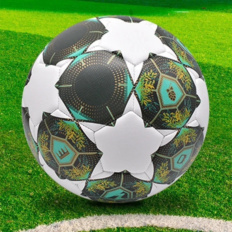 Balón de Fútbol de Alta Calidad Tamaño 5, PVC Oficial Resistente al Desgaste, para Entrenamiento y Partidos de Fútbol al Aire Libre