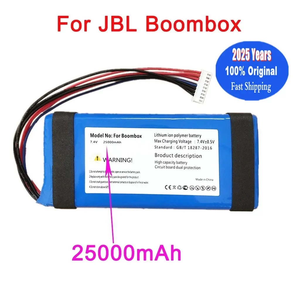 

New Original For JBL Boombox Speaker Battery JEM3316 JEM3317 JEM3318 GSP0931134 01 Wireless Bluetooth Player Bateria Battery