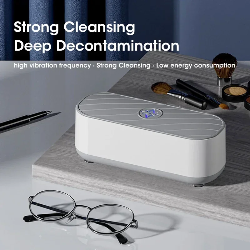 5W Multi-functional Cleaning Machine Home Portable Washing Glasses Jewelry Braces Cleaning Machine Razor Automatic Cleaner