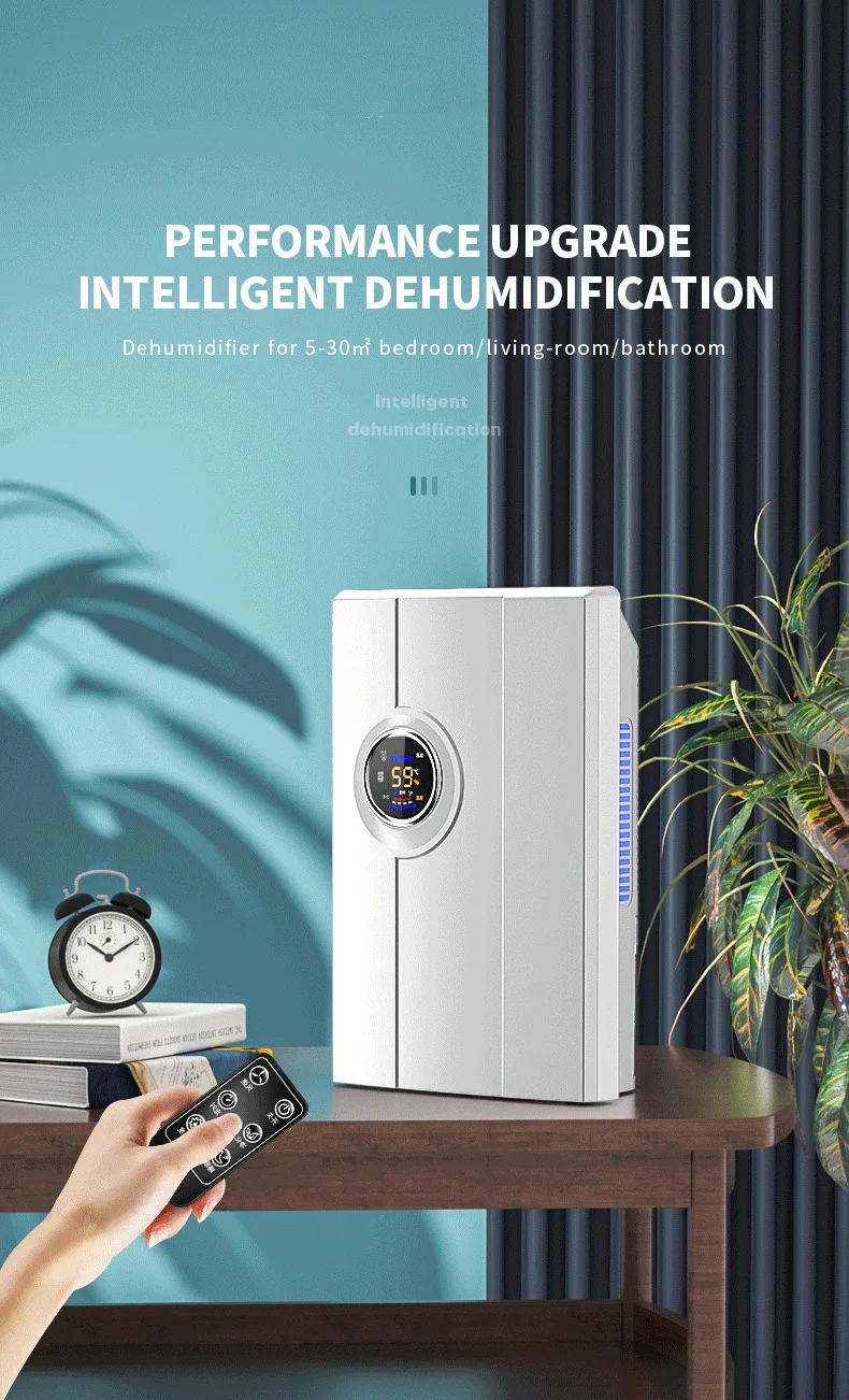 Household moisture absorption silent dehumidifier