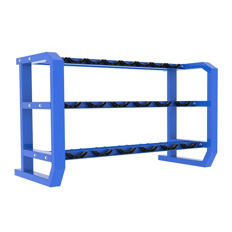 

Custom Dumbbell Rack for Gym Equipment Storage Commercial Home Workout Environments Iron Barbell Plate Rack Training