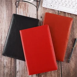 PU Leather A5 Clipboard Clip File Folder Document Bag Business Meeting Contract Clamp Writing Pad Office School Supply