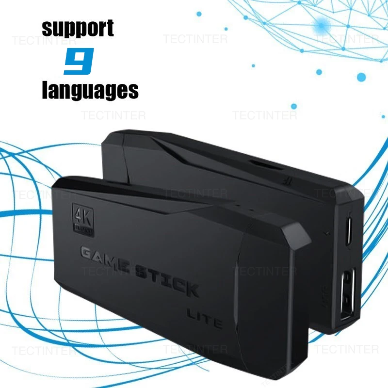 Gra wideo konsola wbudowana 10000 gier na PS1/FC/GBA kontroler bezprzewodowy TV dżojstik do gier 4K HD Retro Mini przenośny odtwarzacz gier