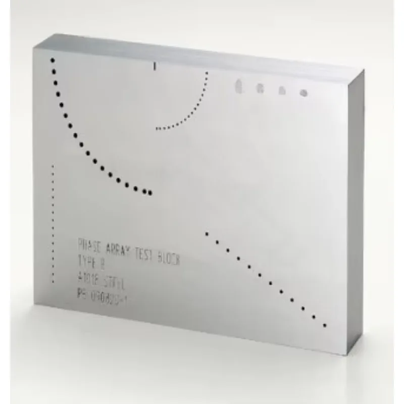 Тип B MM 1018, сталь для испытательного блока для оценки фазированной решетки ASTM E2491, детали и аксессуары для инструментов