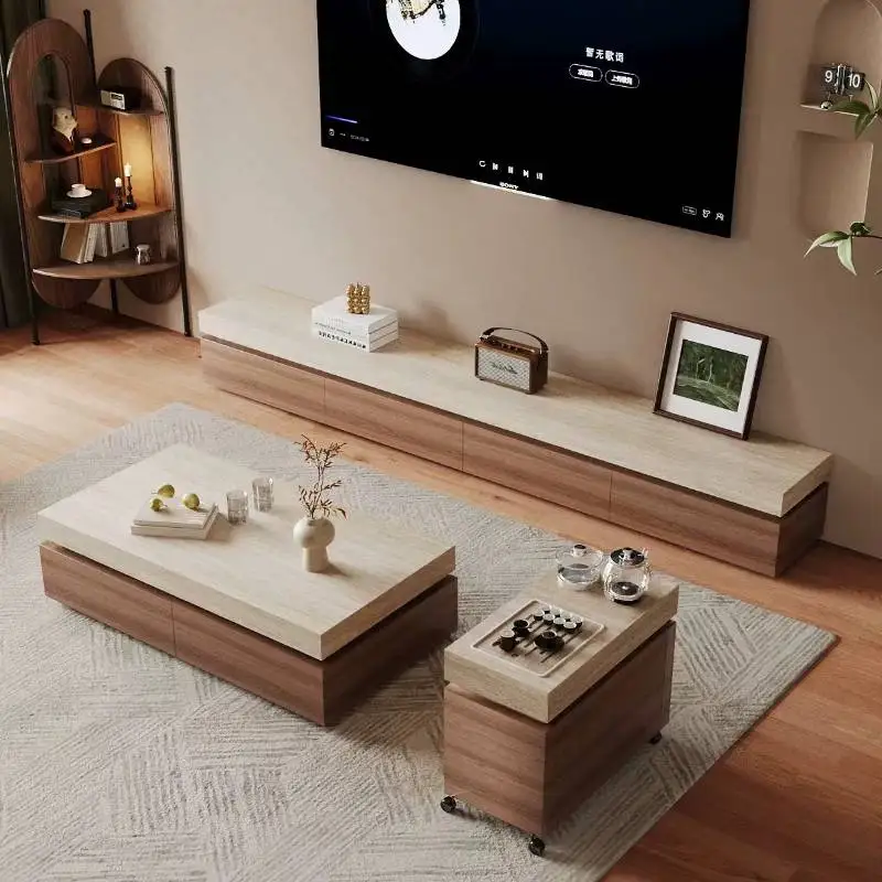 Modular Decoration Coffee Tables Italian Rectangle Luxury Center Tables Designer Hallway Storage Mesa Centro Living Furniture