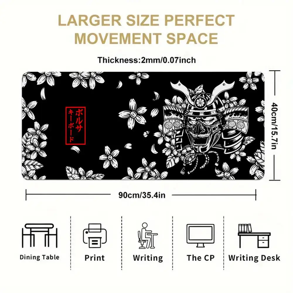 Mouse Pad Desk mat mouse Office pattern bedroom mat Anti-slip laptop Demon pad Desktop computer mouse mat