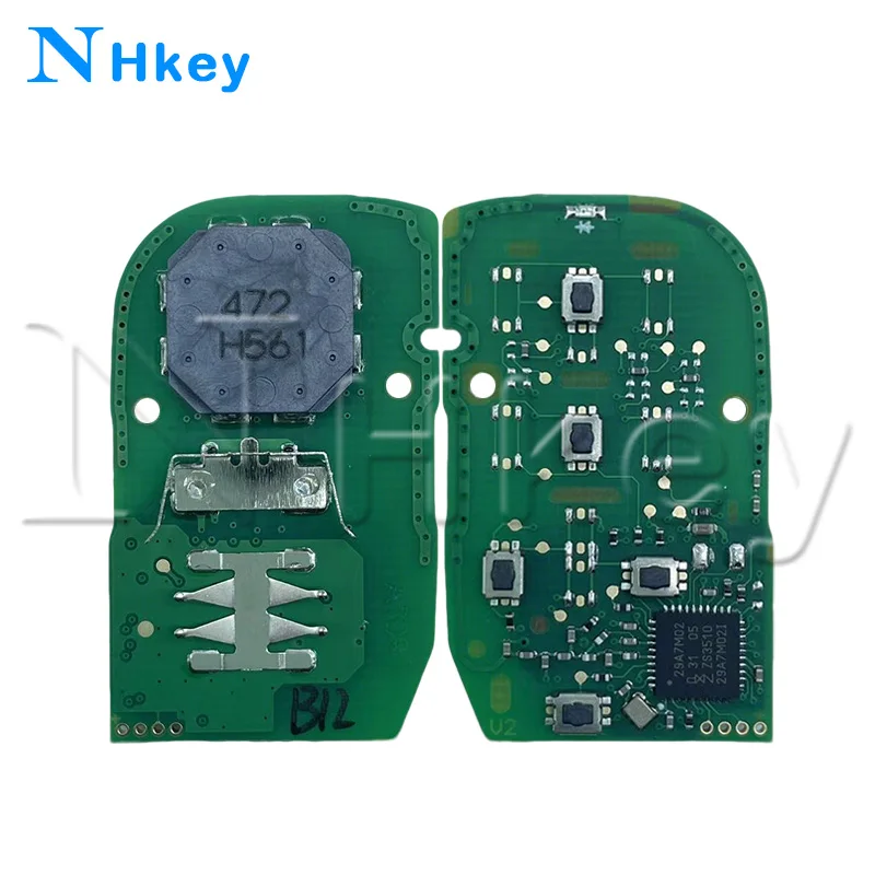 NHkey FCCID:KR5TP-4 4A Chip 433MHz Chiave A Distanza Dell'automobile Per Honda Civic CR-V Accord HRV FIT XRV ZRV Odyssey Pilot 2022 2023 2024