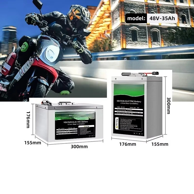 

Deep Cycle Rechargeable Li-ion Customized 48V 60V 72V 70AH Electric Bike Battery PACK with Bluetooth BMS