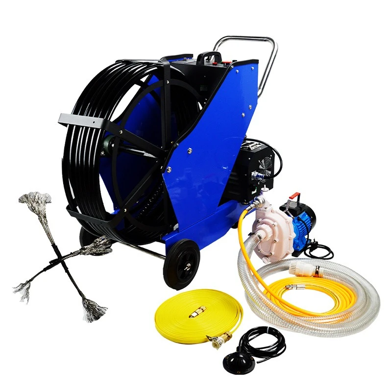 Oil fume oil cleaning machine workshop hotel kitchen special large range hood cleaning equipment