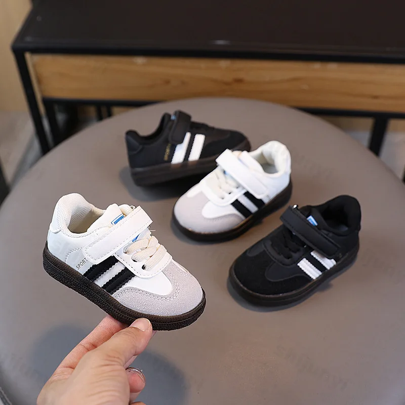 

Toddler Baby Kids Fashion Design Walking Shoes 2025 Autumn Sneakers Non-slip Casual Shoes Boys Girls Comfort Outdoor Sport Shoes