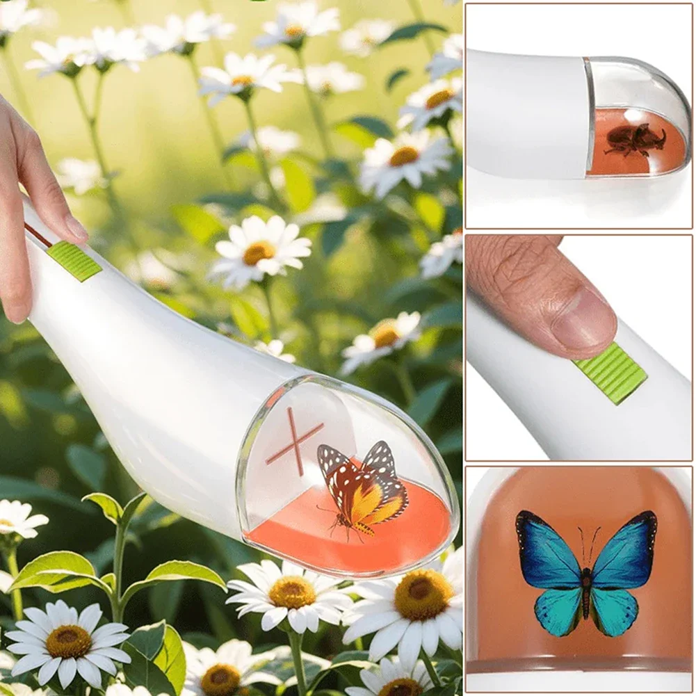 Insect Bug Catcher Insect Bug Box,Kids Bugs Viewer Toys With Transparent Chamber Studying Viewing Bugs Tool For Nature Explore