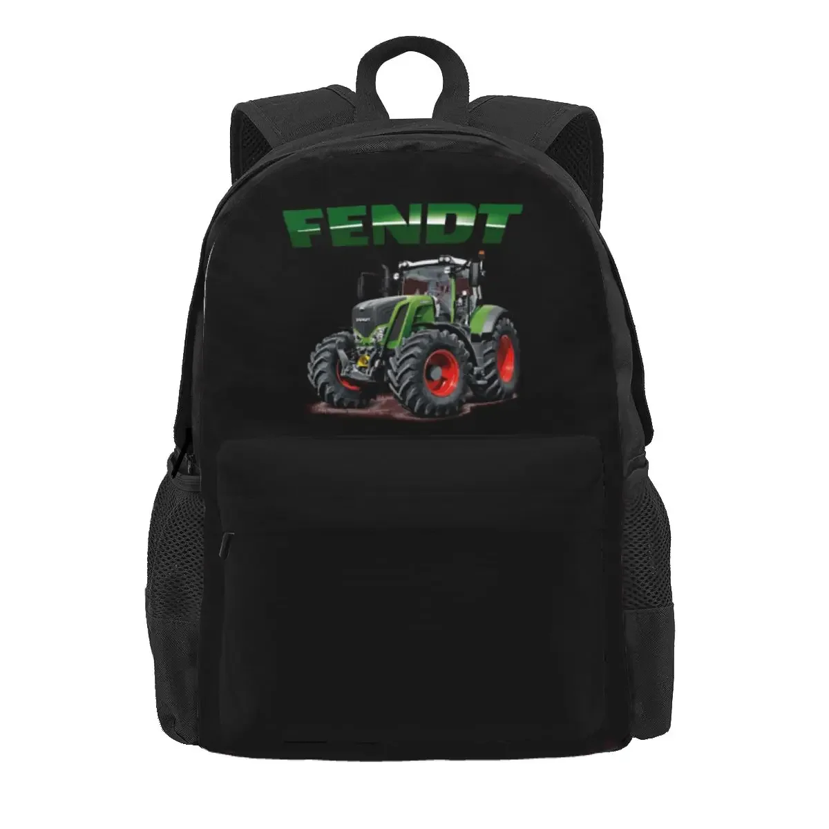 Fendt German Tractors Rucksack, Tagesrucksack, großes Fassungsvermögen, für Jungen und Mädchen, Büchertasche, Schultasche, Umhängetaschen für Männer und Frauen