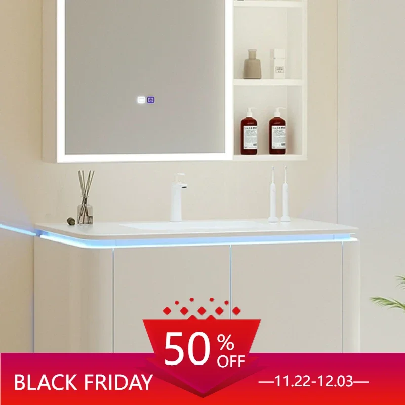 

Bathroom Cabinet Storage Corner Shelf Medicine Luxury Filing Cabinets Closed Toilet Vanity Washbasin Narrow Furniture Locker Mdf