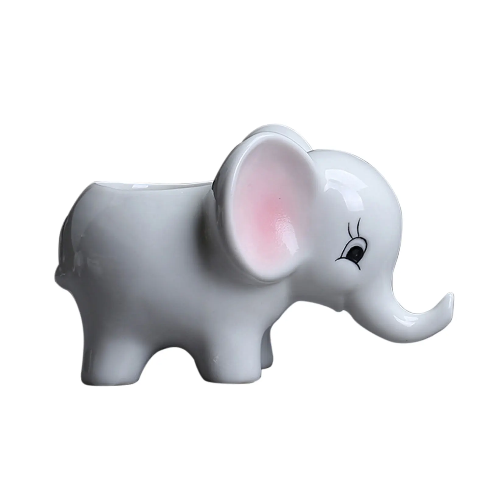 Flower Pot Elephant Shaped Ceramic Flower Pot for Birthdays Anniversaries Weddings Elephant  Flower Pot
