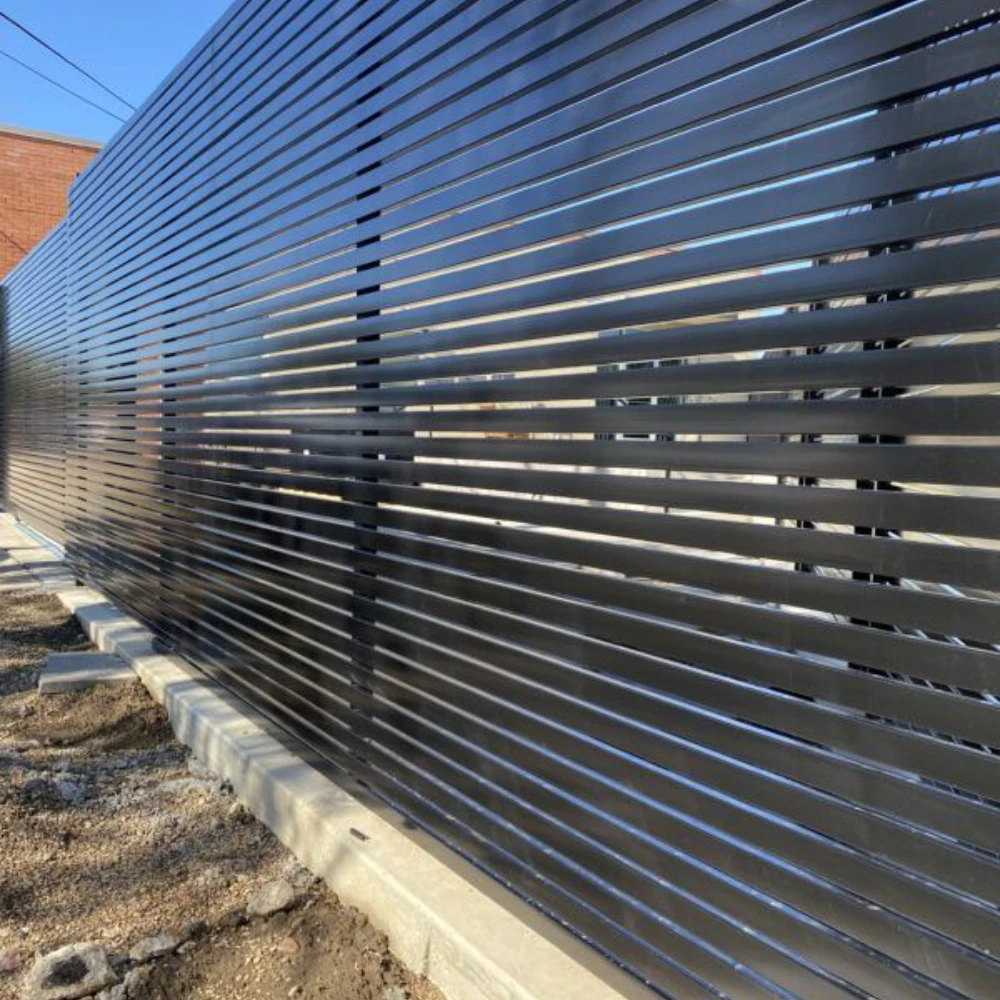 

Современный дизайн, модульный забор, алюминиевый металлический горизонтальный двор, конфиденциальная планка, заборы, панели, уличный садовый забор