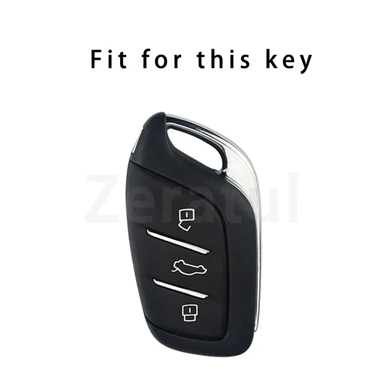 Auto Shell Fob Holder for Roewe RX5 I5 I6 RX3 RX8 ERX5 For MG MG5 ZS EV MG6 EZS Saic HS EHS TPU Car Key Cover Case Accessories