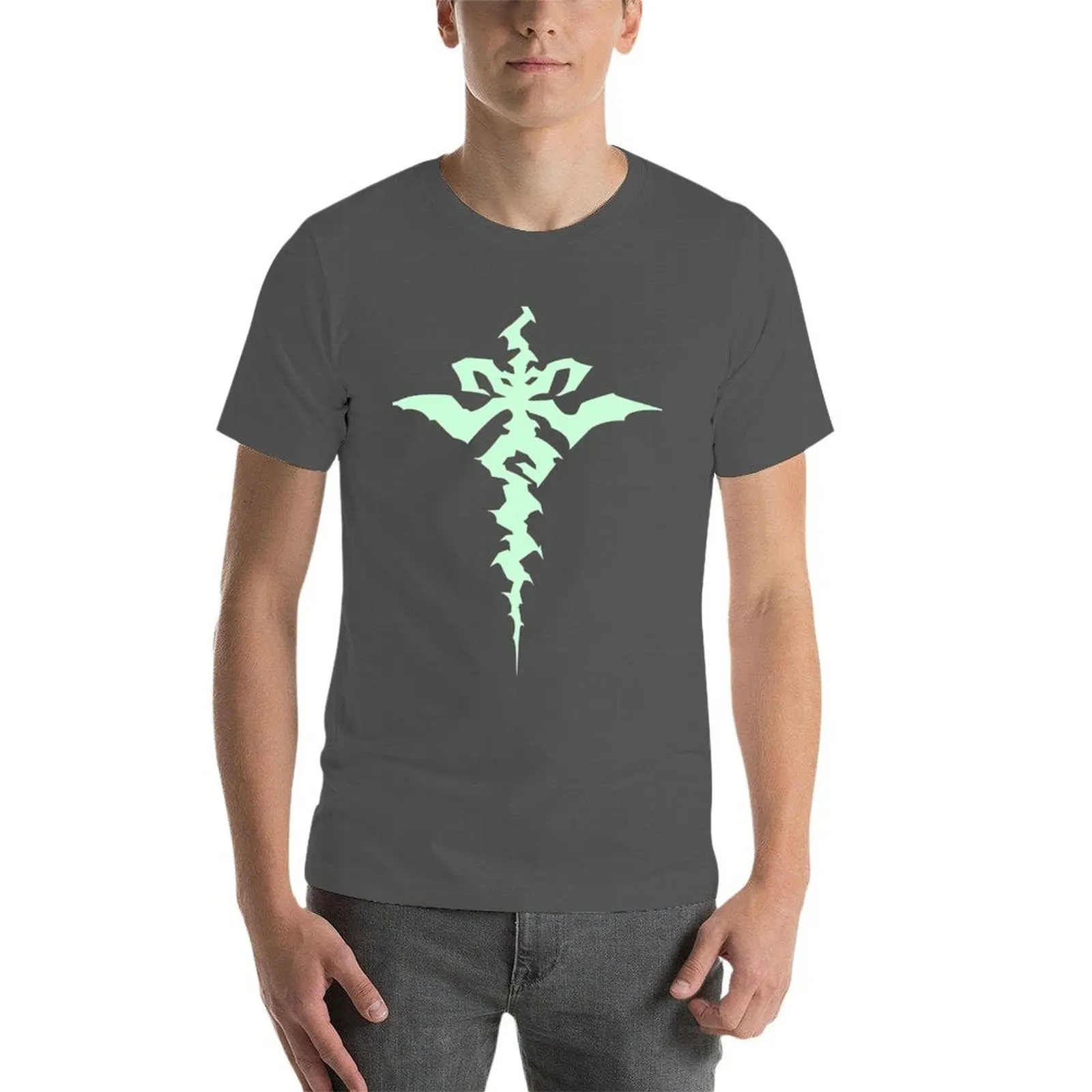 تي شيرت Fafnir Siegfried تي شيرت جرافيك للرجال تي شيرت قطني للرجال