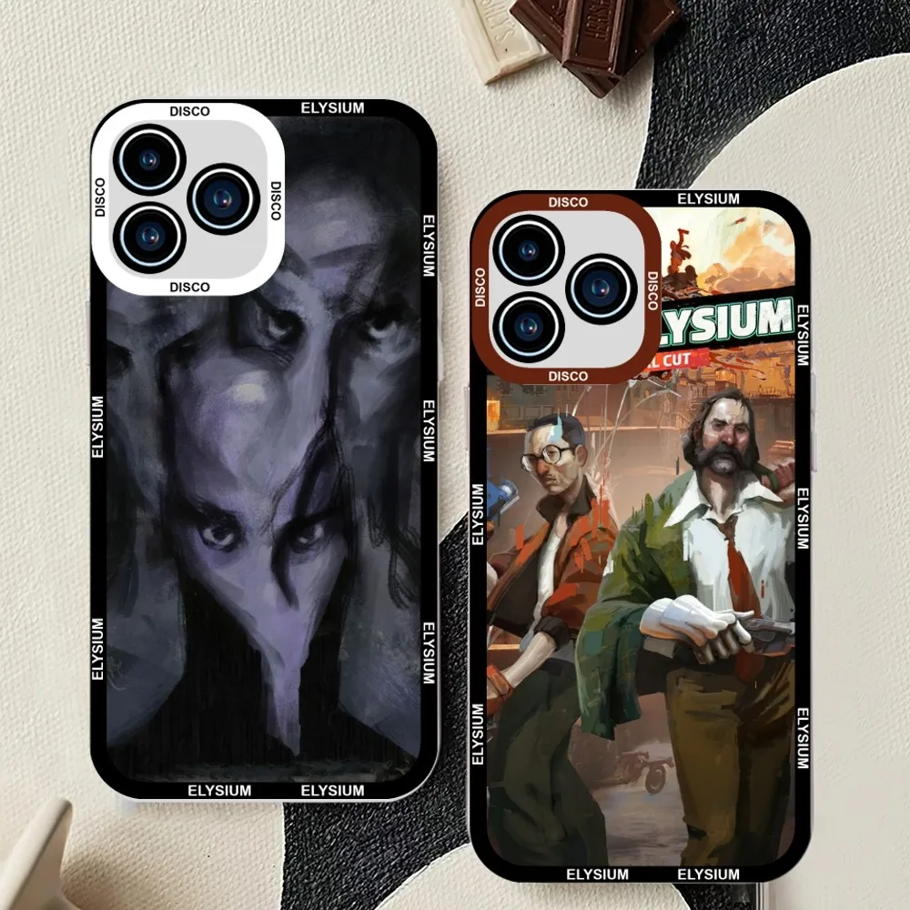 Disco Elysium Game Phone Case For Samsung Galaxy S23 S22 S21 S20 S10 Plus lite Ultra Transparent Shell