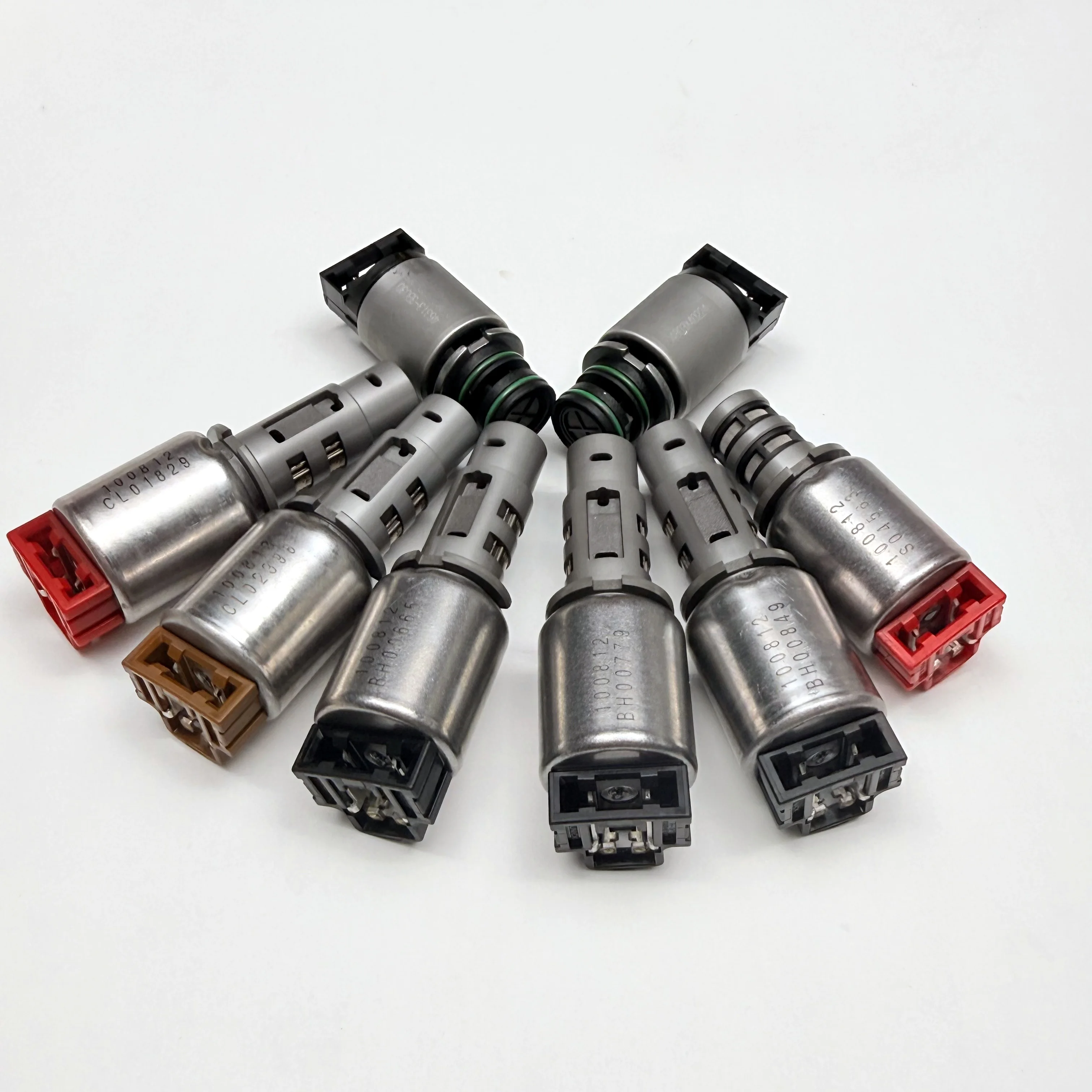 A6LF1/2/3 A6MF1 A6MF2 6AT Solenoid Valve Kit (8-Piece) Compatible with Hyundai Sonata Kia Sorento Chevrolet I30
