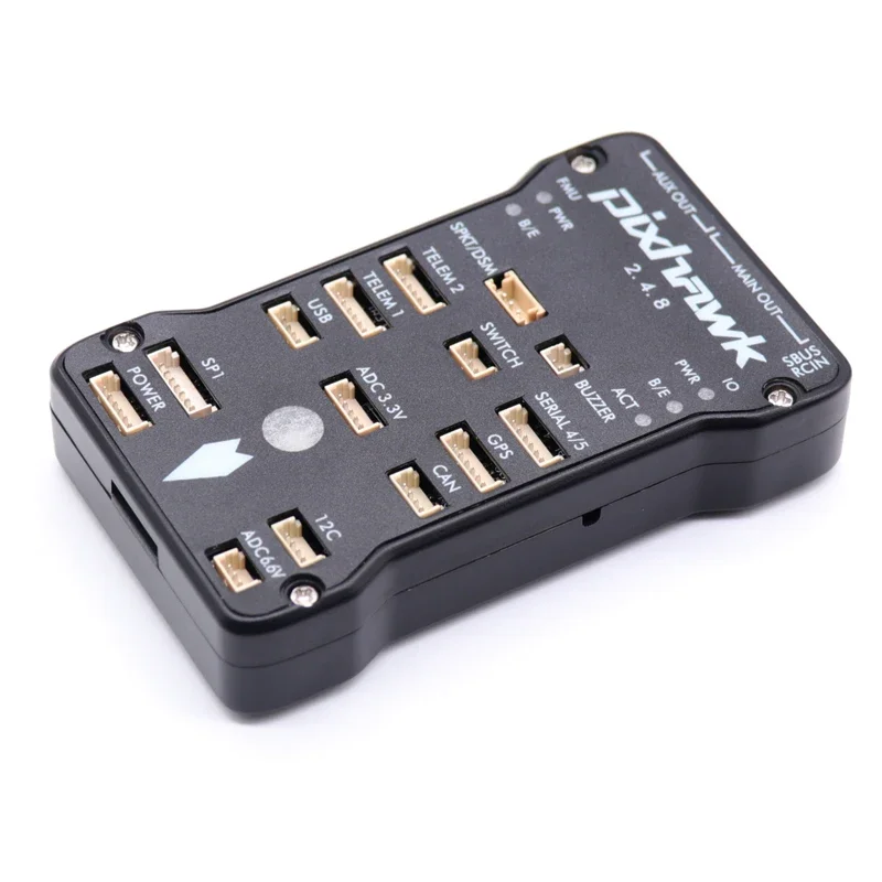 32 بت Pixhawk PX4 PIX 2.4.8 وحدة تحكم في الطيران 4G SD، مفتاح أمان، الجرس M8N GPS، PPM، I2C، XT60 وحدة الطاقة وممتص الصدمات