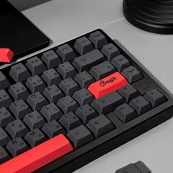 Minimalist White Red Grey Black Blue English/Japanese 129 Keys Mechanical Keyboard Keycap Original Height PBT Sublimation