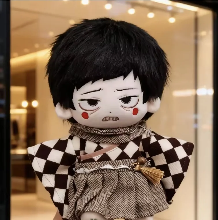 

Мягкая аниме 20 см Mob Psycho 100 Arataka Reigen, плюшевая хлопковая кукла, игрушка для детей, подарки на день рождения друга или праздничный подарок