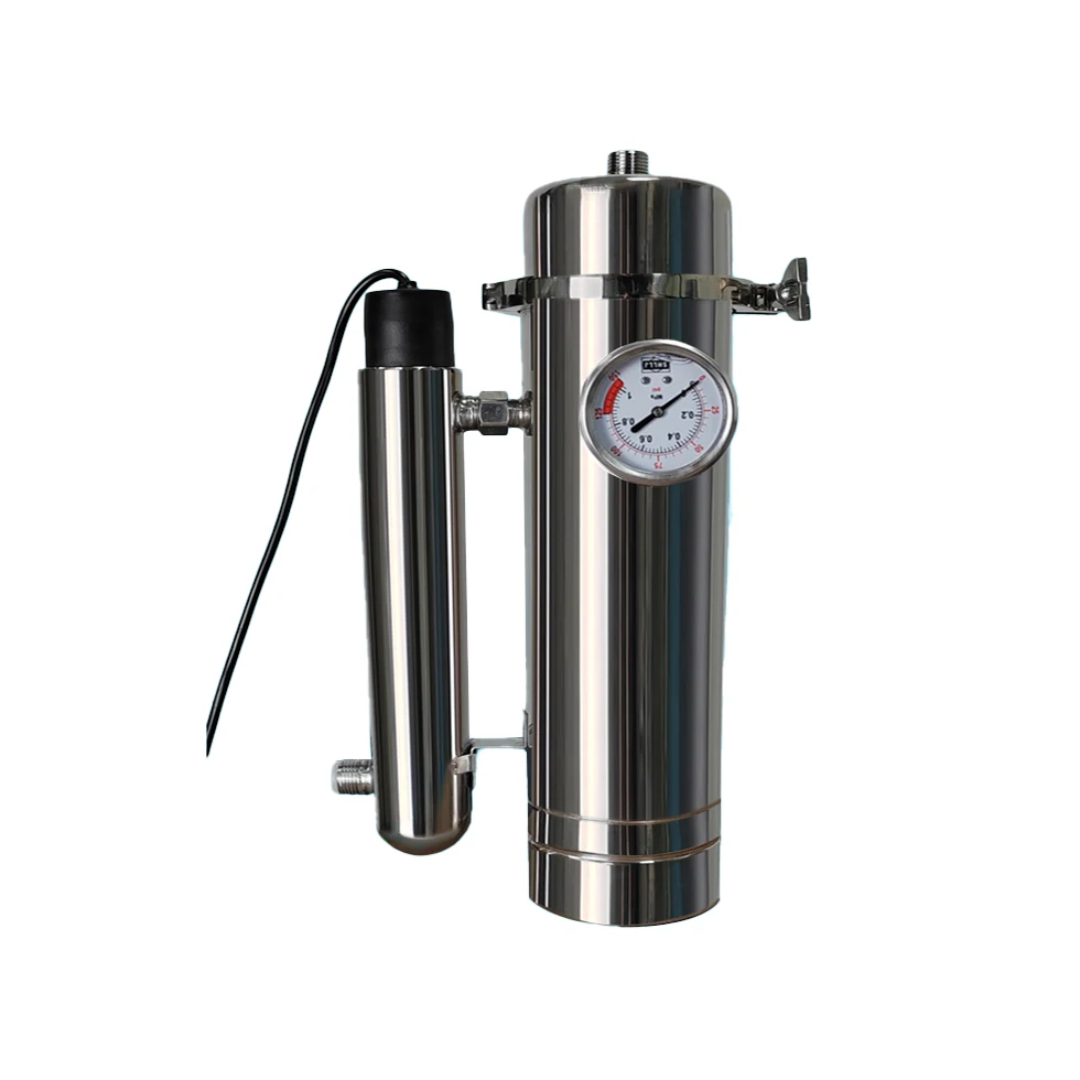 ステンレス鋼304家庭用キッチン浄水器SKUV-1000L紫外線ステンレス鋼UFシステム家庭用浄水器