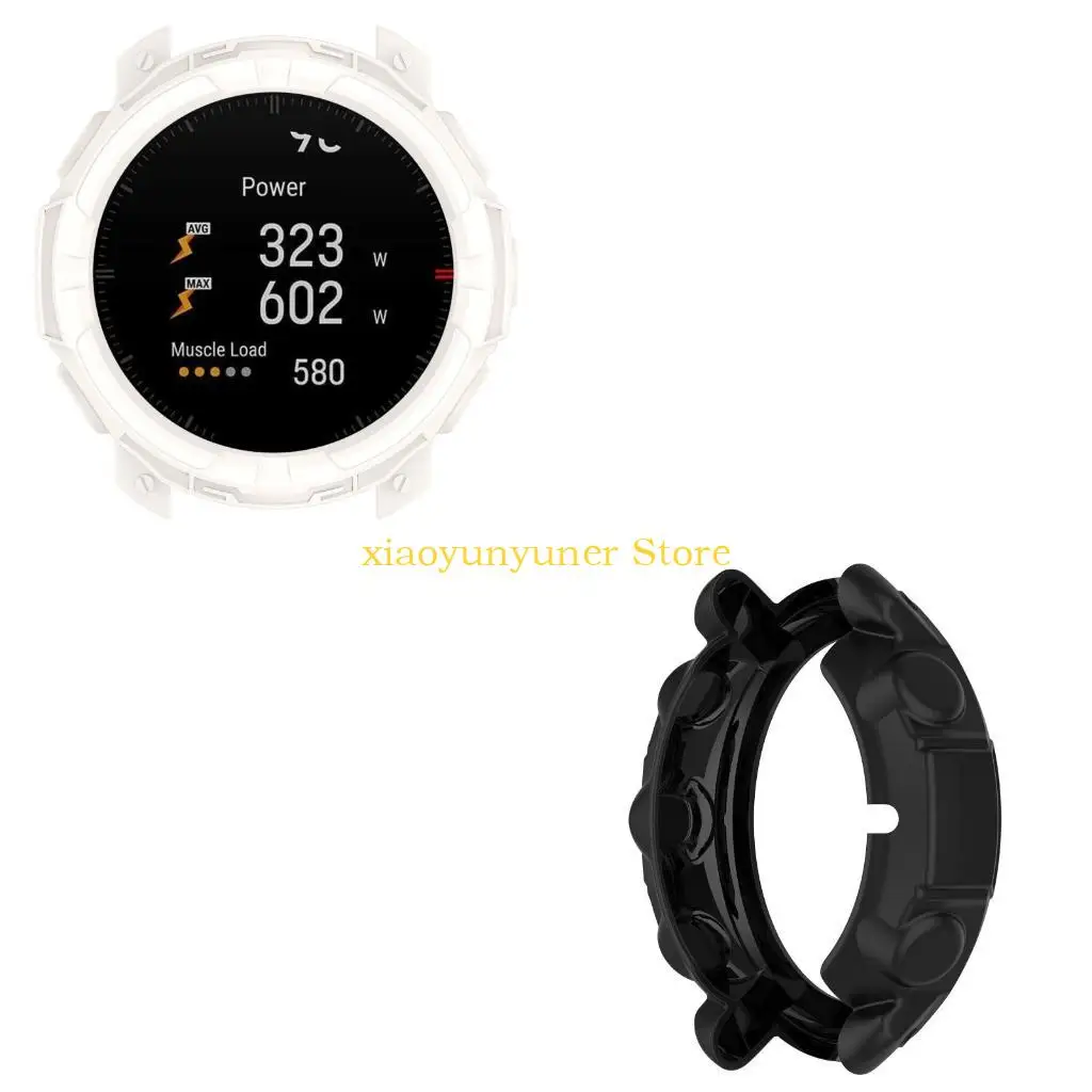 P9JB for Smart Watch Case Waterproof Protector Shockproof Housing Sleeve Frame Bumper for Shell for Grit