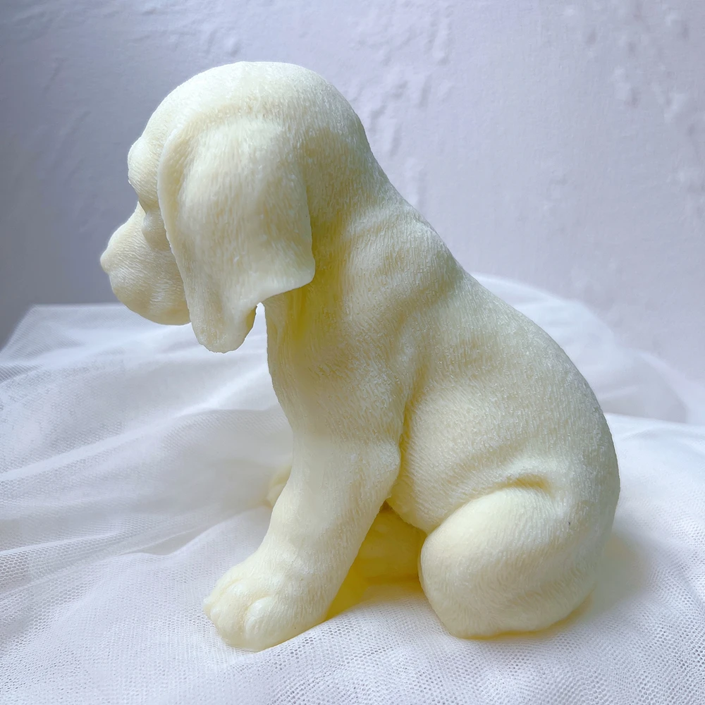 Beagle Dog Candle Mold Animal Puppies Wax Silicone Mould Puppy Dog Lover Home Decor