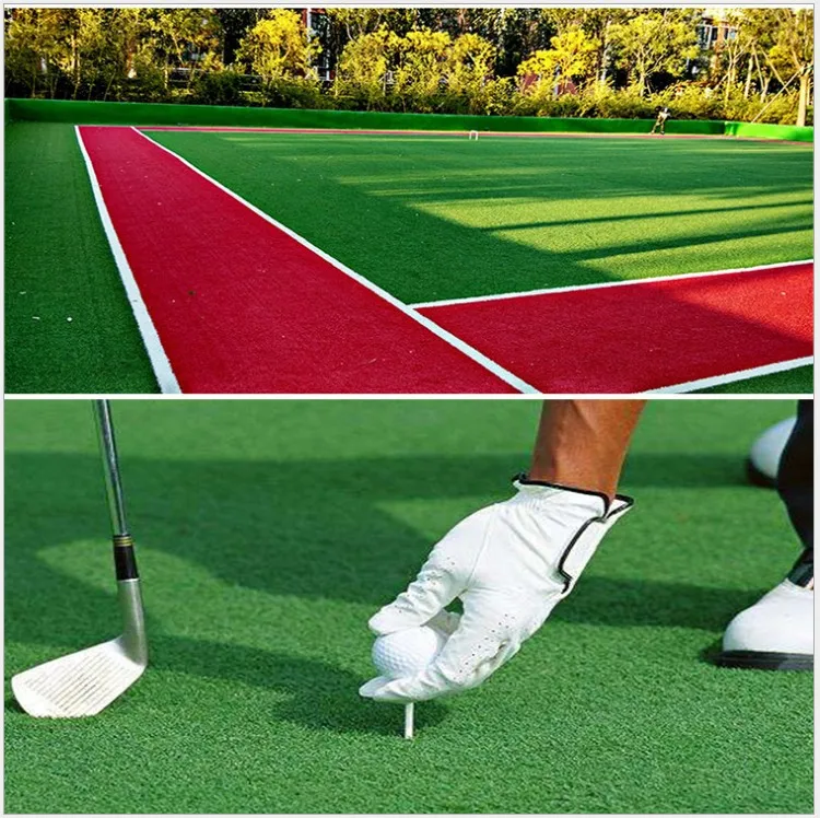 15mm putting green golf tappeti prato sintetico erba artificiale per hockey e gate ball