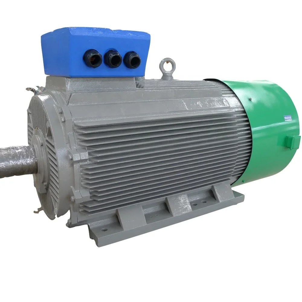 Generator Kualitas Terbaik 25kw 250rpm 50hz 3 Fase Generator Turbin Angin/Air Tanpa Bahan Bakar Generator Flywheel Rpm Rendah