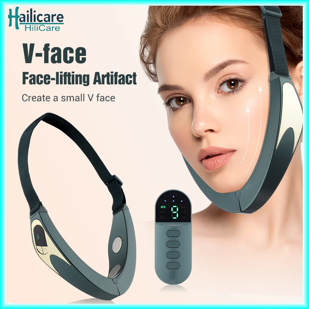 

Face Thinning Instrument Household V-face Face-lifting Artifact Facial Massager Lifting and Firming Facial Skin USB Charging