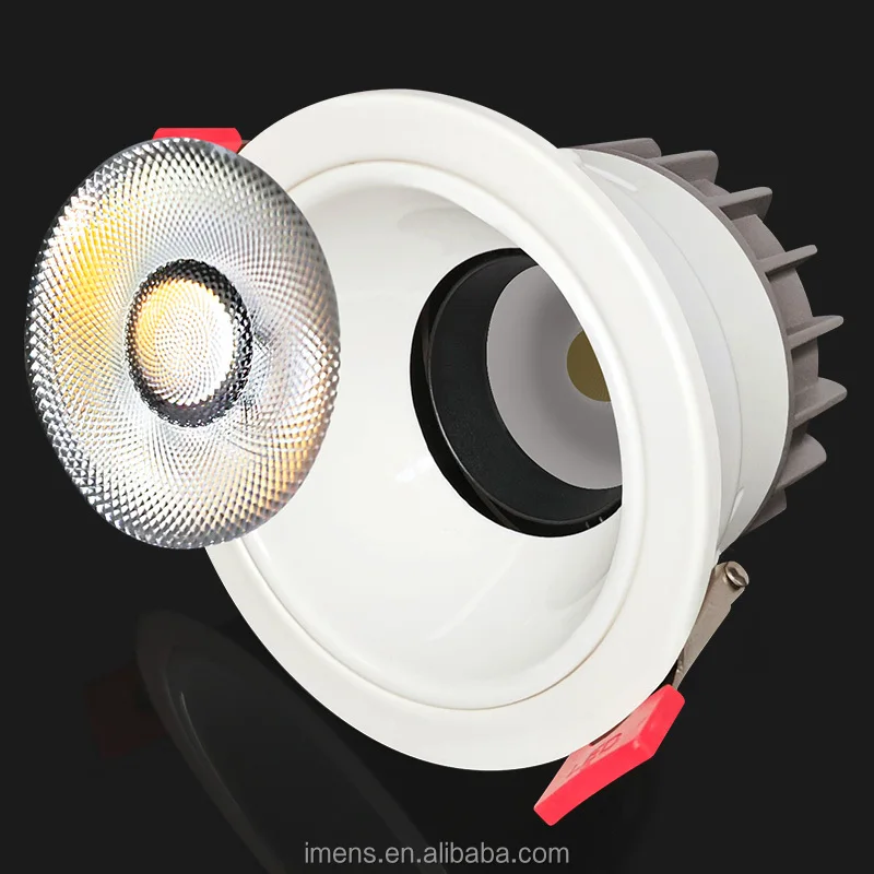 Downlights 5W White Modern Home LED Downlight Full Spectrum RA98 Commercial Indoor Recessed Ceiling Spotlight view 3