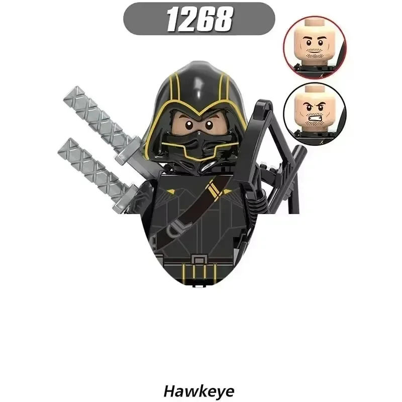 X0258 Nebula War Machine Hawkeye Building Blocks Hero Anime Bricks Dolls Mini Action Toy Figures Assemble Blocks Children Gifts