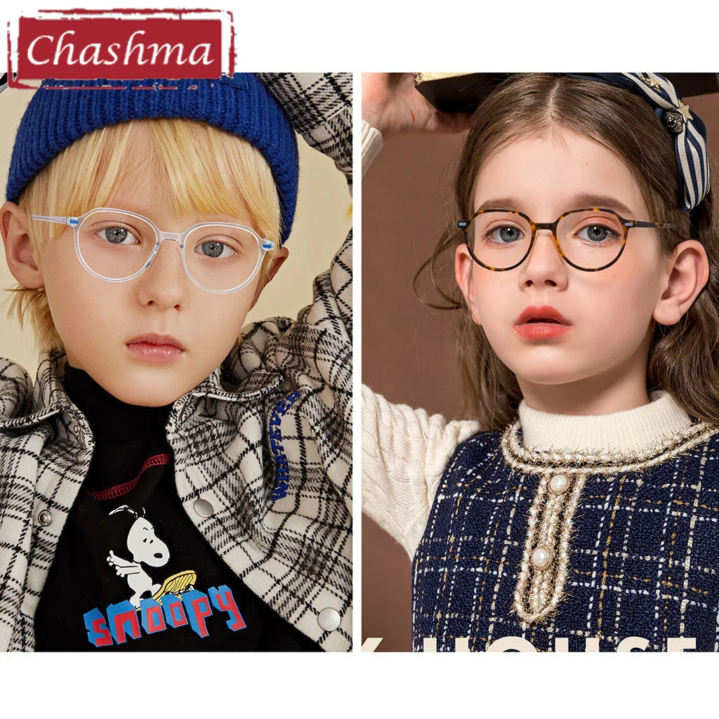 

Chashma Oval Acetate Prescription Spectacles Kids Top Quality Eye Glasses Spring Hinge Boy Frames Girls Light Gafas