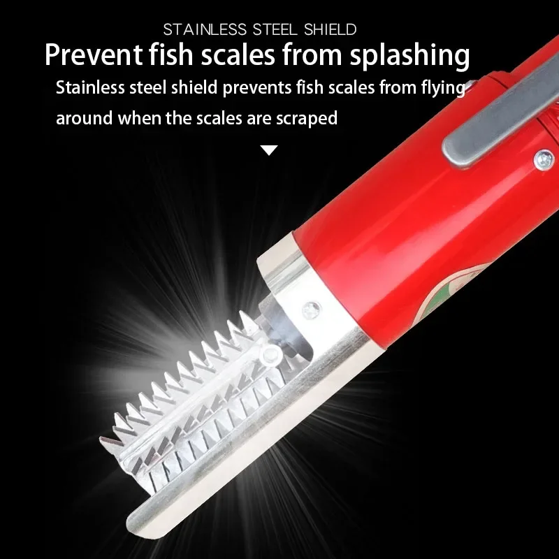 เครื่องเกล็ดปลาไฟฟ้าเครื่องเกล็ดปลาสิ่งประดิษฐ์สำหรับใช้ในครัวเรือนเครื่องกำจัดเกล็ดปลา