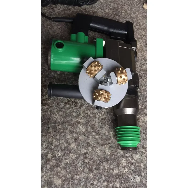 Eleven-head Hand-held Chisel Impact 220V Motor & Engine Wall and Floor Roughening Concrete Floor Broaching Machine