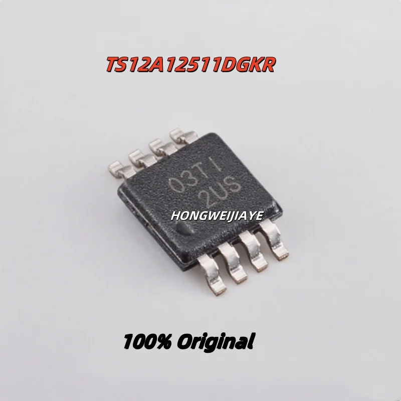 

5 шт. 100% новые TS12A12511DGKR VSSOP-8 Совершенно новые оригинальные чипы ic