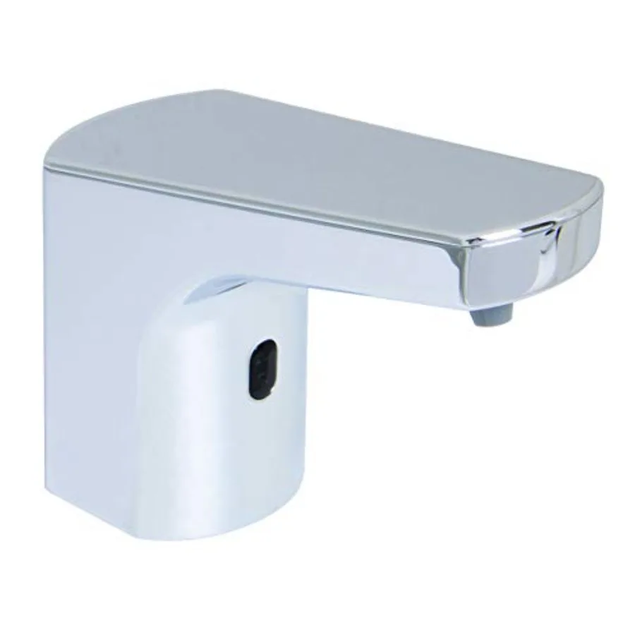 

Automatic soap dispenser for commercial use, polished chrome, sleek silver, 2000ml capacity with hand sensor and dual power opt
